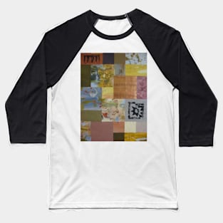 Patchwork abstract 2 Baseball T-Shirt